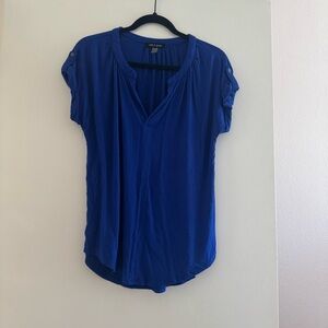 Cable & Gauge Royal Blue Women's Blouse